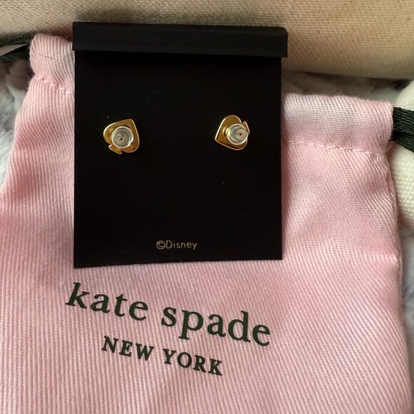 NWT Disney Minnie Mouse x Kate Spade Earrings - Picture 2 of 2